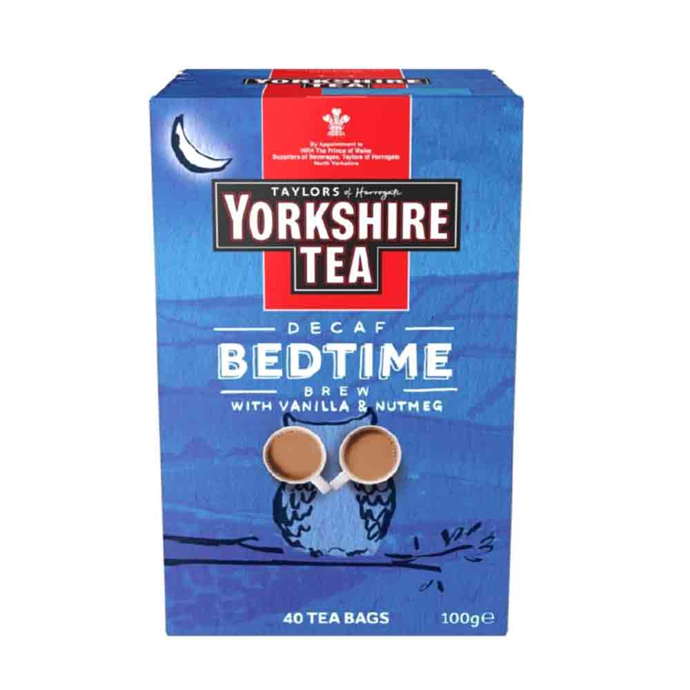 Yorkshire Tea Bedtime Brew 40 Tea bags 100G English Tea Worldwide Delivery