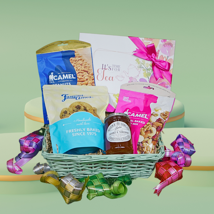 Tea and Cookies Gift Basket