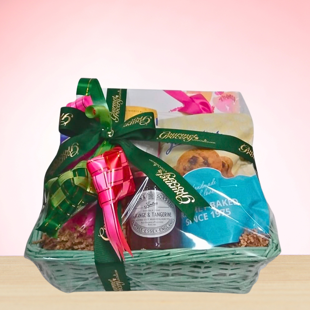 Tea and Cookies Gift Basket