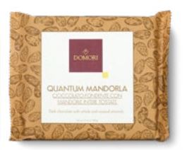 Domori 68% Dark Chocolate with Almonds 500g [QLØ7632N]