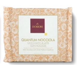 Domori Milk Chocolate with Hazelnuts 500g [QLØ7631N]