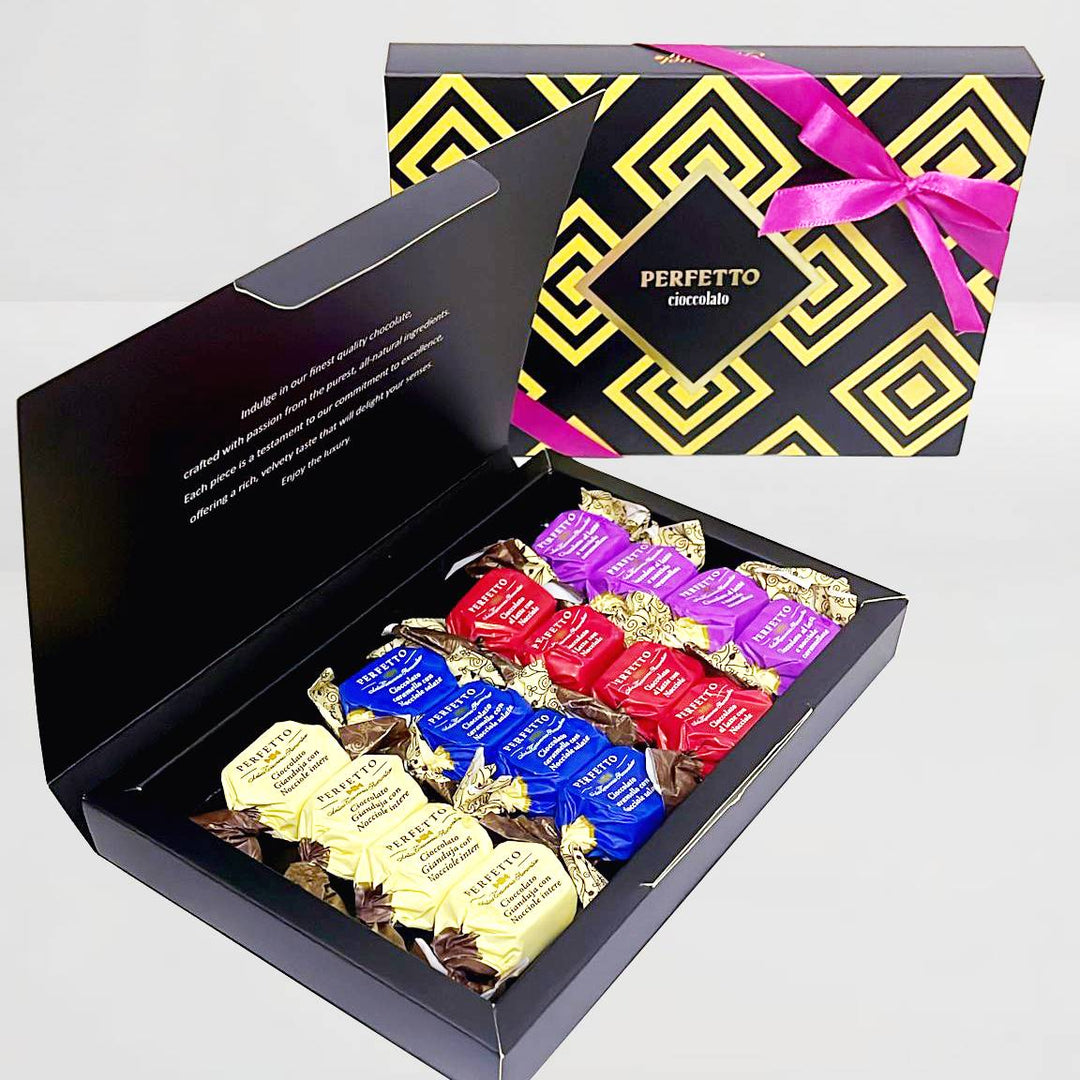 Assorted Chocolate Pralines in Gift Box 16pcs