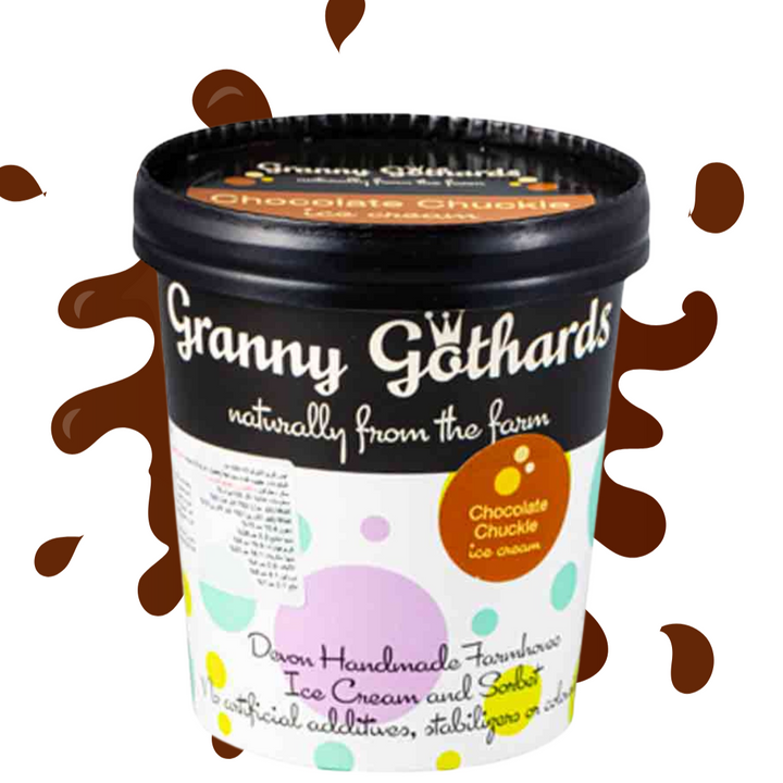 Granny Gothards Chocolate Chuckle Ice Cream 500ml