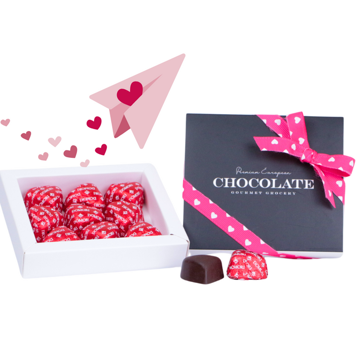 9pcs Heart Shaped Chocolate in Gift Box