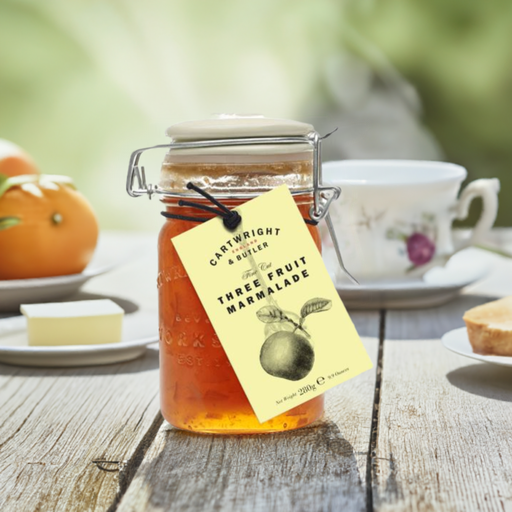 C&B Fine Cut Three Fruit Marmalade 280g [5308]