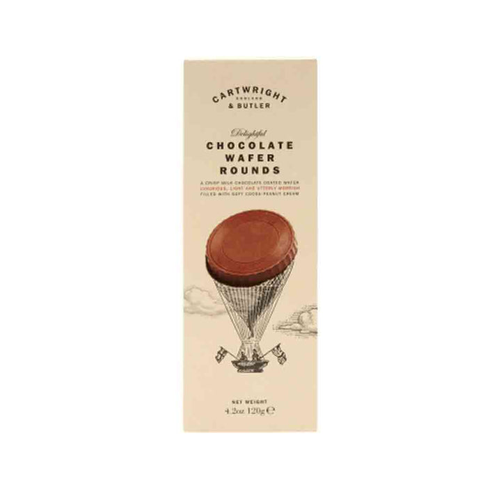 Cartwright & Butler Chocolate Wafer Rounds in Box 120g