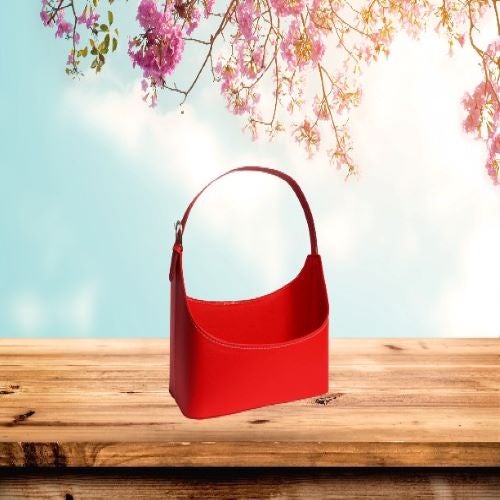 Red Leather Bag- For CNY Customised Hamper/Gift Set