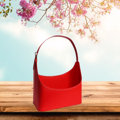 Red Leather Bag- For CNY Customised Hamper/Gift Set